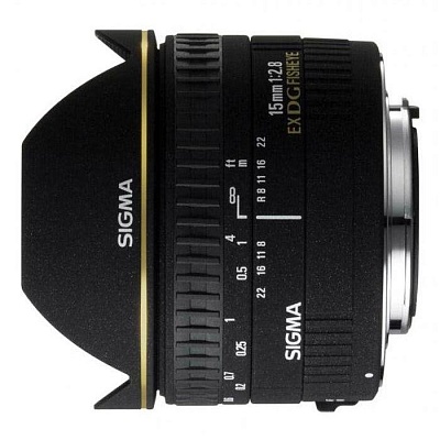 Объектив Sigma 15mm f/2.8 EX DG Diagonal Fisheye Nikon F