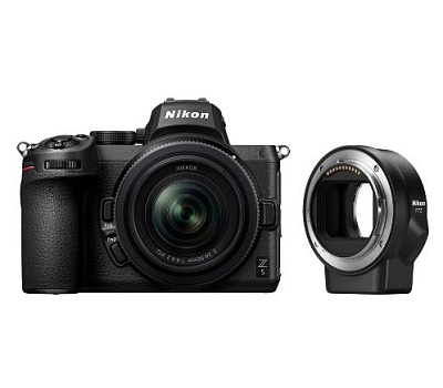 Фотоаппарат беззеркальный Nikon Z5 Kit 24-50mm f/4-6.3 + FTZ адаптер