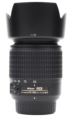 Объектив комисcионный Nikon 55-200mm f/4-5.6G DX (б/у, гарантия 14 дней, S/N 3220241)