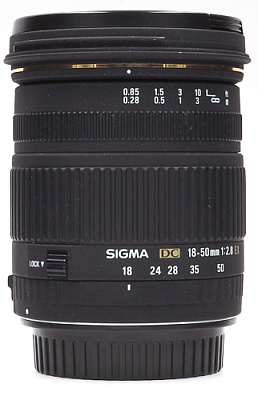 Объектив комиссионный Sigma AF 18-50mm f/2.8 EX DC MACRO Canon EF-S (б/у, гар-я 14 дней, S/N1002099)
