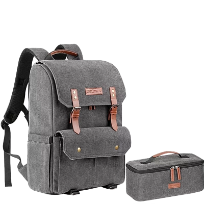 Фотосумка рюкзак K&F Concept Travel Camera Backpacks, Dark gray