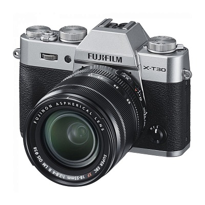 Фотоаппарат беззеркальный Fujifilm X-T30 Kit 18-55mm f/2.8-4.0 OIS Silver