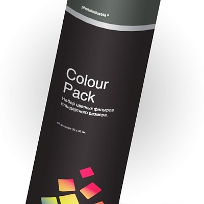 Аренда набора Photoindustria Color Pack из 44 цветных фильтров размером 30 на 30 сантиметров