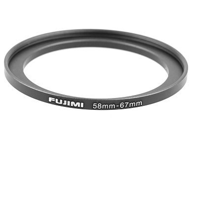 Переходное кольцо комиссионное Fujimi FRSU-5867 для светофильтра 58-67mm (б/у)