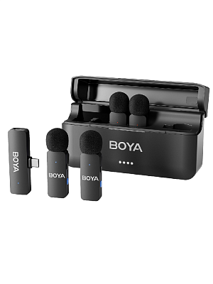 Микрофон Boya BY-V4U беспроводной всенаправленный USB Type-C