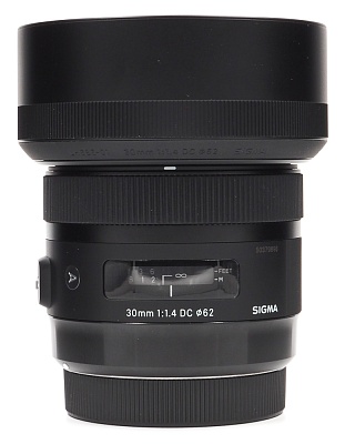 Объектив комиссионный Sigma 30mm f/1.4 DC HSM Art Canon EF-S (б/у, гарантия 14 дней, S/N 50379898)