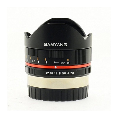 Объектив Samyang MF 8mm f/2.8 UMC Fish-eye II Fujifilm X