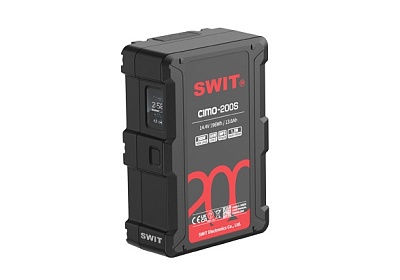 Аккумулятор Swit CIMO-200S V-Mount Slim Cine 196 Вт·ч D-Tap/USB-C/USB-A