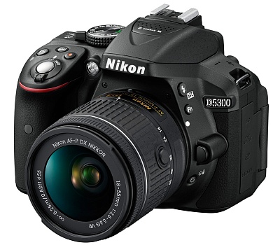 Фотоаппарат зеркальный Nikon D5300 Kit 18-55mm f/3.5-5.6 AF-P VR