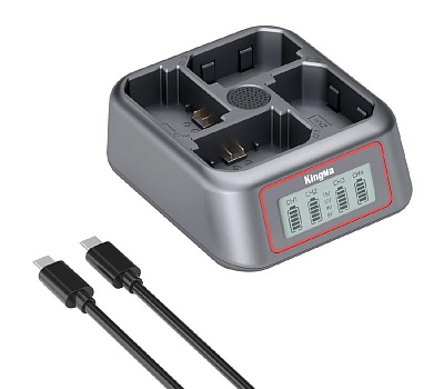 Зарядное устройство KingMa BM069-FZ100 для четырех аккумуляторов Sony NP-FZ100