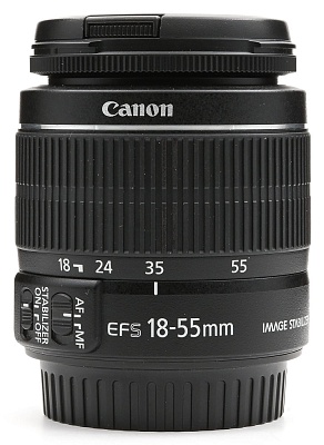 Объектив комиссионный Canon EF-S 18-55mm f/3.5-5.6 IS (б/у, гарантия 14 дней, S/N 7706645713)