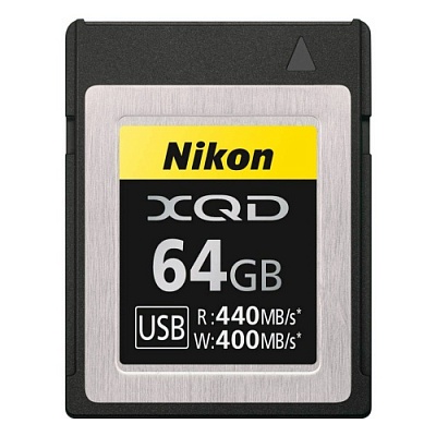 Карта памяти Nikon XQD 64GB R440/W400MB/s (MC-XQ64G)