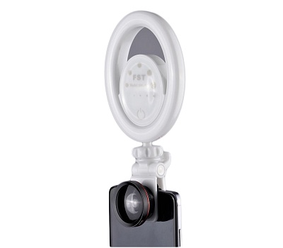 Осветитель FST SML-021 3200-5500K, кольцевой светодиодный для фото и видеосъемки