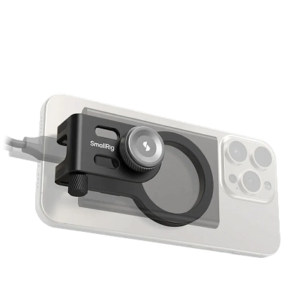 Держатель SmallRig 4779 жесткого диска универсальный для Samsung T9/T7 SSD MagSafe / Cold Shoe