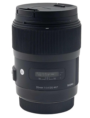 Объектив комиссионный Sigma 35mm f/1.4 DG HSM Art Canon EF (б/у, гарантия 14 дней, S/N 52296947)