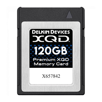 Карта памяти Delkin XQD 120GB R440/W400MB/s (DDXQD-120GB)