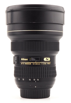 Объектив комиссионный Nikon 14-24mm f/2.8G ED AF-S Nikkor (б/у, гарантия 14 дней, S/N 408573)