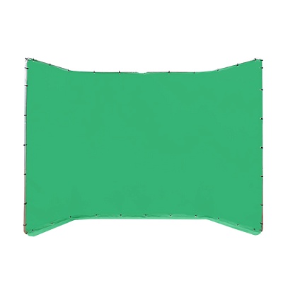 Фон муслиновый E-IMAGE MB42 collapsible background kit 2.4х4м на разборной раме зеленый