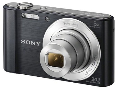 Фотоаппарат Sony Cyber-shot DSC-W810 Black (20.4Mp/6x/HD)