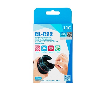 Салфетки для чистки оптики JJC CL-C22 22шт