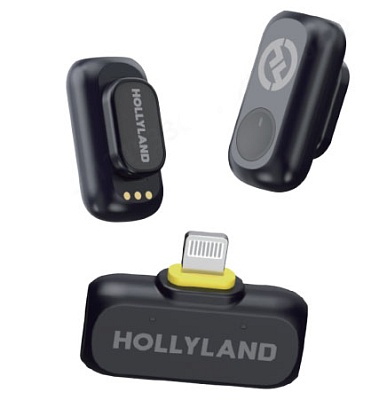 Микрофон Hollyland LARK A1 Mini Duo (with Lightning RX) беспроводной Lightning