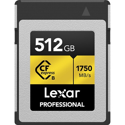 Карта памяти Lexar Professional CFexpress Type B 512GB R1750/W1500MB/s (LCXEXPR512G-RNENG)