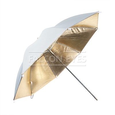 Зонт Falcon Eyes URN-48GW Золото/Белый 90см