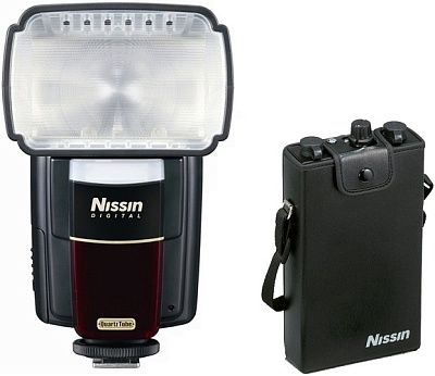 Вспышка Nissin MG8000 + внешний бат блок для Canon E-TTL/E-TTL II