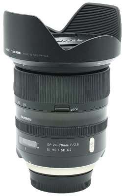 Объектив комиссионный Tamron AF SP 24-70mm f/2.8 DI VC USD G2 Nikon F (б/у, гар. 14 дн., S/N 042249)