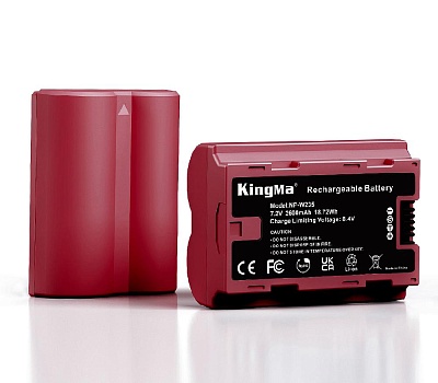 Аккумулятор Kingma NP-W235 (2600mAh) с защитным кейсом