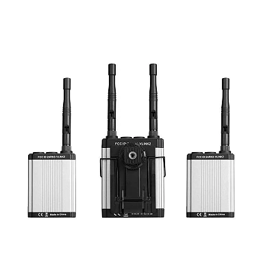 Микрофон Saramonic Vlink2 Kit2 (RX+TX+TX) беспроводной двухканальный 3.5mm