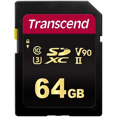 Карта памяти Transcend 700S SDXC 64GB UHS-II U3 V90 R285/W180MB/s (TS64GSDC700S)