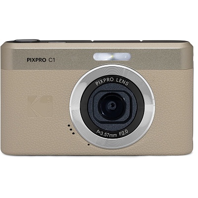 Фотоаппарат Kodak PIXPRO C1 Tan (13Mp/4x/FullHD)