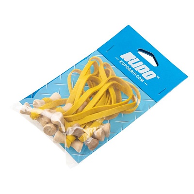 Стяжка-петля Kupo BG5006Y Elastic Cable Tie (W)*5"(L), Желтый