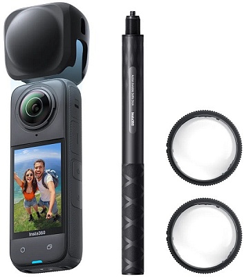 Панорамная экшн-камера Insta360 X4 Snowboard Bundle