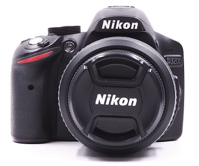 Фотоаппарат комиссионный Nikon D3200 Kit 18-55mm VR (б/у, гарантия 14 дней, S/N 6158426)