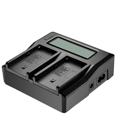Зарядное устройство KingMa DC-LCD-F970, для двух аккумуляторов Sony NP-F