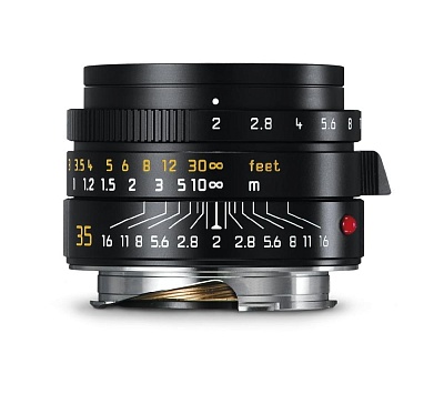 Объектив Leica Summicron-M 35mm f/2 ASPH, Черный, анодированный