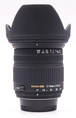 Объектив комиссионный Sigma 17-70mm f/2.8-4.5 DC Nikon F (б/у,гарантия 14 дней, S/N 1041409)