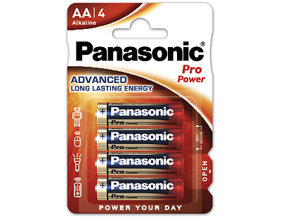 Батарейка Panasonic LR6XEG/4BP AA 4шт в блистере (цена за блистер)