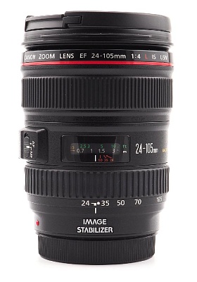 Объектив комиссионный Canon EF 24-105mm f/4L IS USM  (б/у, гарантия 14 дней, S/N6296696) 