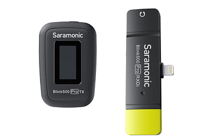 Микрофон Saramonic Blink500 Pro B3, беспроводной, всенаправленный, Lightning