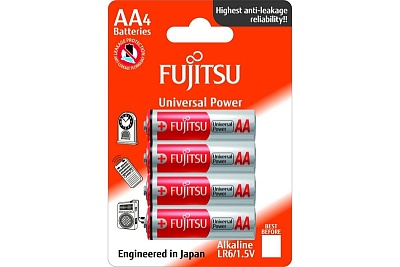 Батарейка Fujitsu LR6 (4B), FP-W-FI AA, цена за штуку