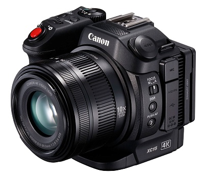 Видеокамера Canon XC15 (13.3Mp/4K/10x/Wi-Fi)