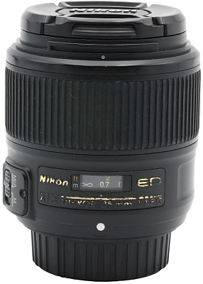 Объектив комиссионный Nikon 35mm f/1.8G ED AF-S Nikkor (б/у, гарантия 14 дней, S/N 238043) 