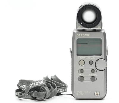 Лайтметр комиссионный Sekonic L-358 (б/у, гарантия 14 дней, S/N JC11-105638)