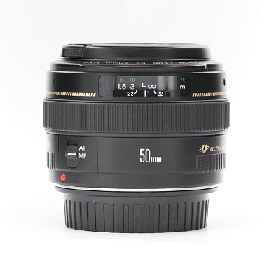 Объектив комиссионный Canon EF 50mm f/1.4 USM (б/у, гарантия 14 дней, S/N 76370602)