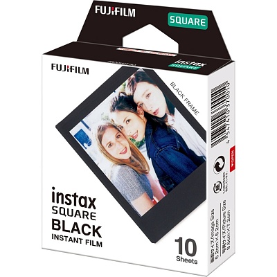Фотопленка Colorfilm Instax SQUARE Frame black (10 sheets)