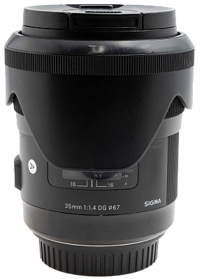 Объектив комиссионный Sigma AF 35mm f/1.4 DG HSM Art Nikon F (б/у, гарантия 14 дн., S/N 54689014)