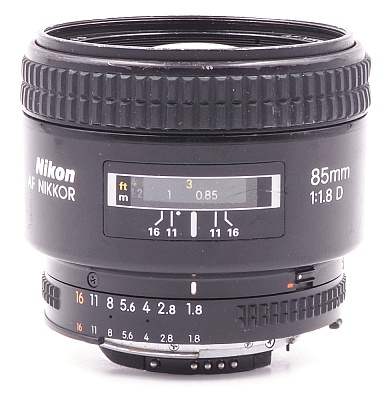 Объектив комиссионный Nikon 85mm f/1.8D AF-S Nikkor (б/у, гарантия 14 дней, S/N 649882)